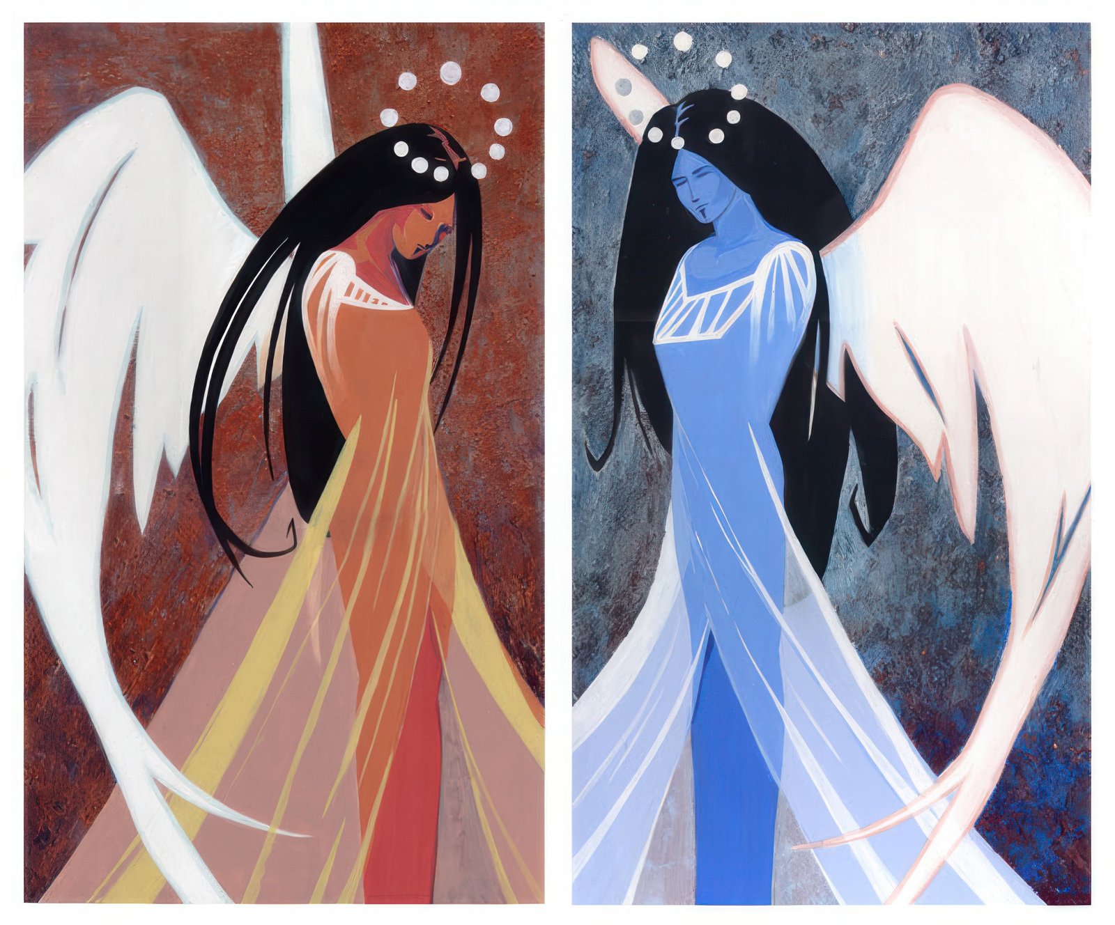 Angel Diptych